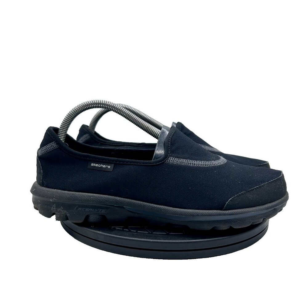 Skechers GoWalk Women's Size 9 Comfort Slip On Shoes Black
